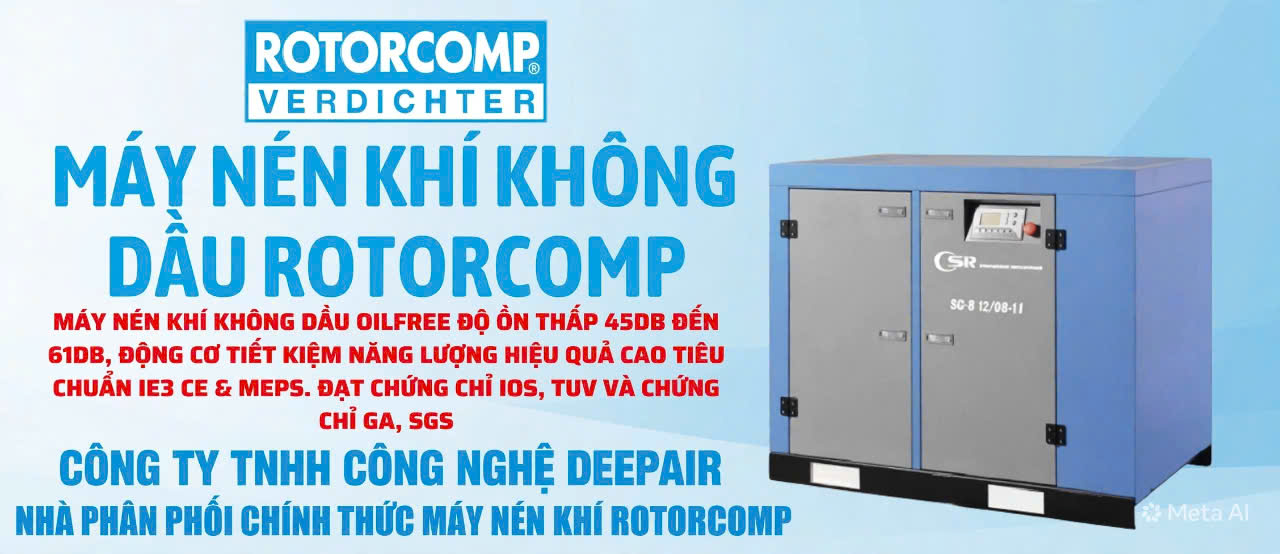 máy nén khí rotorcomp